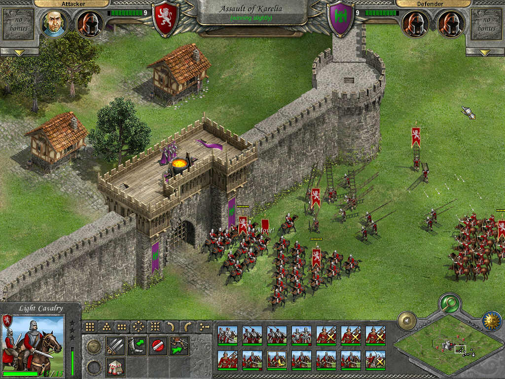 Download: Knights of Honor PC game free. Review and video: Real-time