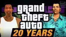 Трейлер к 20й годовщине серии игр GTA