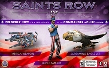 Make a Saints Row 4 pre-order and receive a gift!